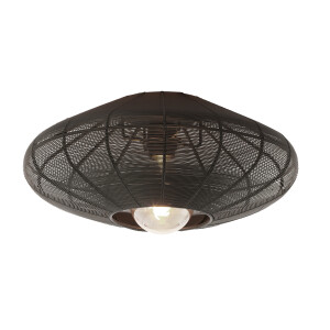 Light & Living Plafondlamp 'Bahoto' Ø40cm, kleur Mat Zwart