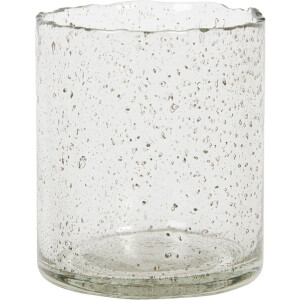 Clayre & Eef Theelichthouder Ø 8x10 cm Glas