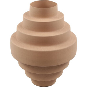 Countryfield Vaas Rana metaal L25B25H32,5CM roze