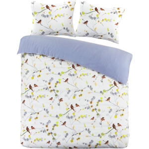 Prachtige katoen/satijn dekbedovertrek Marlien - tweepersoons (200x200/220) - heerlijk zacht en hoogwaardig - subtiel glanzend