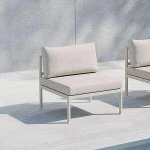 Nohr Loungeset 'Lasheka' Middenmodule, kleur Beige