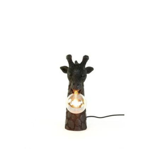 Light & Living Tafellamp Giraffe - Zwart - 22,5x16x36cm