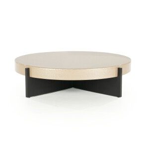 Eleonora Ronde Salontafel 'Juliet' 110cm, kleur Beige
