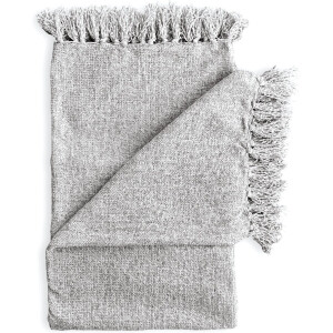 Zohome Plaid Ciniglia - Warme deken voor op de bank - Zacht - 140x200 - Grijs