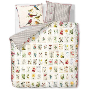 Pip Studio Botanical Paper - Sierkussen - 45x45 cm - Wit