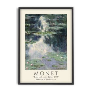 PSTR studio - Claude Monet - Pond with lilies