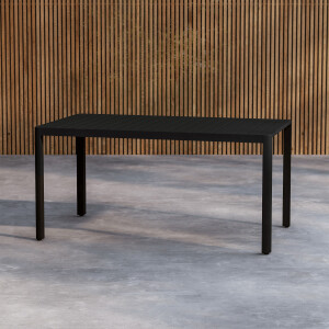 Nohr Tuintafel 'Lateasha' 150 x 85cm, kleur Zwart