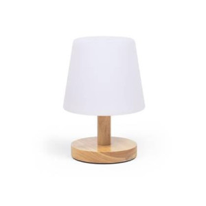 Kave Home - Ambar tafellamp in polythyleen en hout