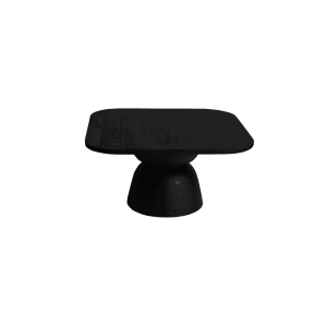 Tower Living Salontafel 'Barza' Mangohout, 80 x 80cm, kleur Zwart