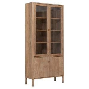 DTP Home Vitrinekast 'Apollo' Teakhout, 210 x 100cm