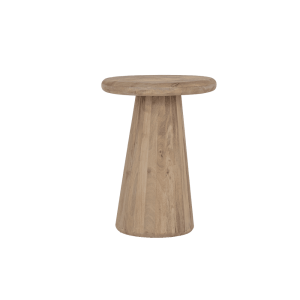Tower Living Ronde Bijzettafel 'Asti' Mangohout, 40cm, kleur Naturel
