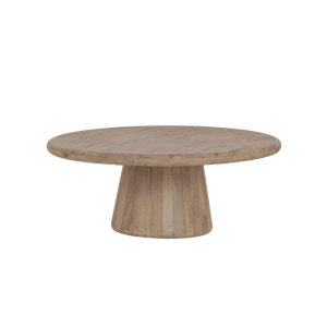 Tower Living Ronde Salontafel 'Asti' Mangohout, 90cm, kleur Naturel