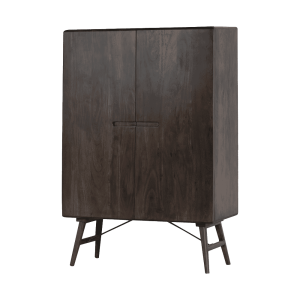 Tower Living Opbergkast 'Aura' Acaciahout, 150 x 100cm, kleur Espresso