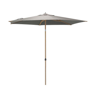 Parasol Azzurro 300cm (charcoal) woodlook