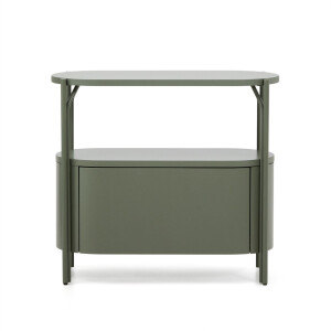 Kave Home Badkamermeubel 'Arely' 90 x 40cm, kleur Donkergroen
