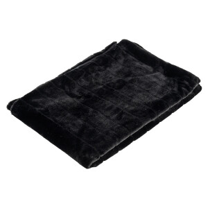 Richmond Plaid 'Katie' Furry, kleur Zwart
