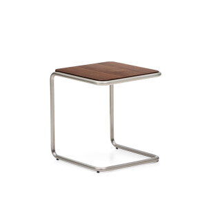 Kave Home Laptoptafel 'Tarsel' Walnootfineer, 42 x 42cm