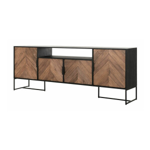 DTP Home Dressoir 'Criss Cross' Hout en staal, 200cm