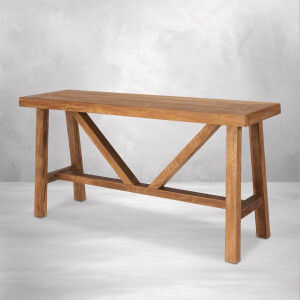 DTP Home Sidetable 'Monastery' Teakhout, 150cm