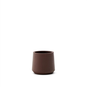 Kave Home Plantenpot 'Calun' Ø32cm, kleur Donkerrood