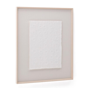 Kave Home Schilderij 'Olvin' Gerecycled papier, 123 x 103cm