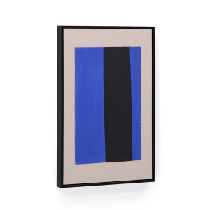 Kave Home Schilderij 'Zernu' 65 x 42cm, kleur Donkerblauw