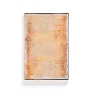 Kave Home Schilderij 'Selnar' 60 x 90cm, kleur Geel