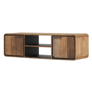DTP Home Zwevend TV-meubel 'Evo' Teakhout, 145cm