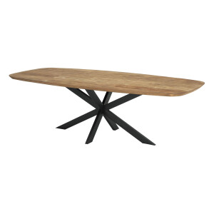 DTP Home Eettafel 'Evo' Deens ovaal, Teakhout, 260 x 110cm
