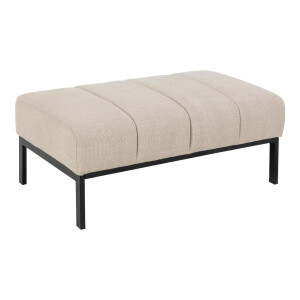 Bendt Hocker 'Meeka' 100 x 61cm, kleur Beige