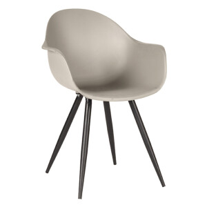 LABEL51 Eetkamerstoel 'Luca' PP, kleur Zand