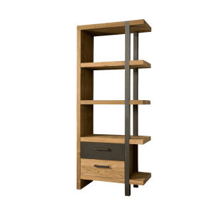 Tower Living Opbergkast 'Lucca' Rechts, Teakhout, 190 x 78cm
