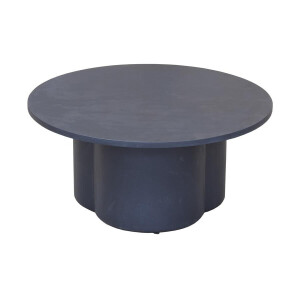 Tower Living Ronde Salontafel 'Palazzo' Teakhout met betonlook, 75cm