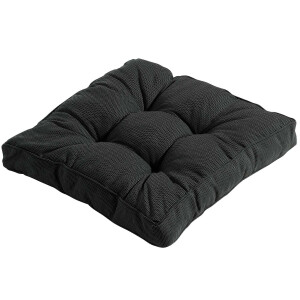 Matraskussen 47x47cm Florance   Rib black