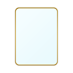 Lize wandspiegel goud - 70 x 50 cm