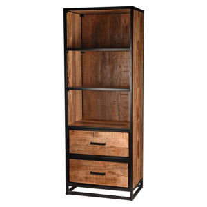 LABEL51 Wandkast 'Tampa' Mangohout, 185 x 70cm