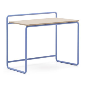 Kave Home Kinderbureau 'Tinn' 82 x 45cm, kleur Blauw