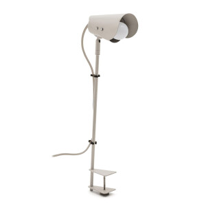 Kave Home Tafellamp 'Jula' Met klem, kleur Grijs