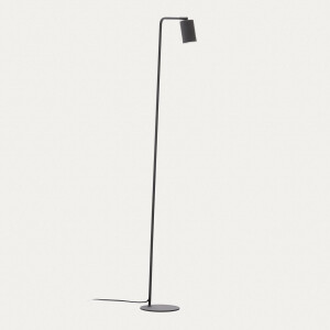 Kave Home Vloerlamp 'Manie' kleur Zwart