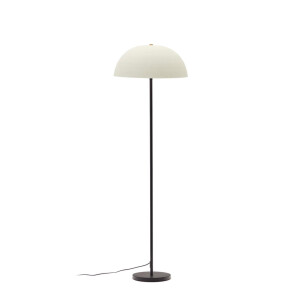 Kave Home Vloerlamp 'Nibla' Kleipatroon, kleur Wit