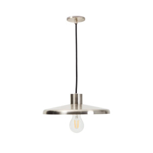 Kave Home Hanglamp 'Nuvira' Gesatineerd metaal, kleur Zilver