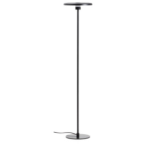 Kave Home Vloerlamp 'Nuvira' Gesatineerd metaal, kleur Zwart