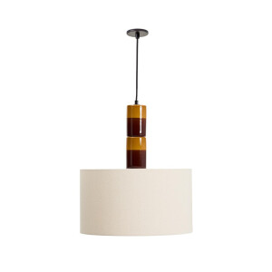 Kave Home Hanglamp 'Mavran' Keramiek en stof