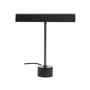 Kave Home Tafellamp 'Lynor' Marmer en metaal, kleur Zwart