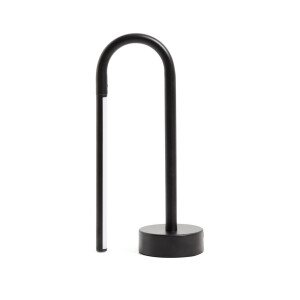 Kave Home Oplaadbare Tafellamp 'Bow' kleur Zwart