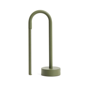 Kave Home Oplaadbare Tafellamp 'Bow' kleur Groen