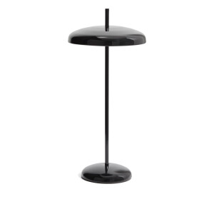 Kave Home Oplaadbare Tafellamp 'Porte' kleur Zwart