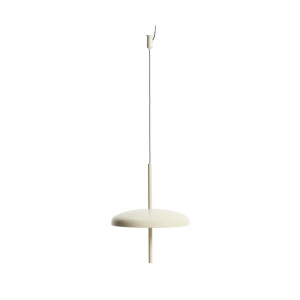 Kave Home Oplaadbare Hanglamp 'Porte' kleur Lichtgrijs