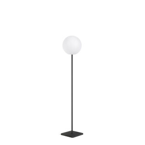 Kave Home Vloerlamp 'Dinesh' LED, kleur Zwart
