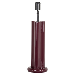 Richmond Tafellamp 'Alina' 55cm, kleur Burgundy (excl. kap)
